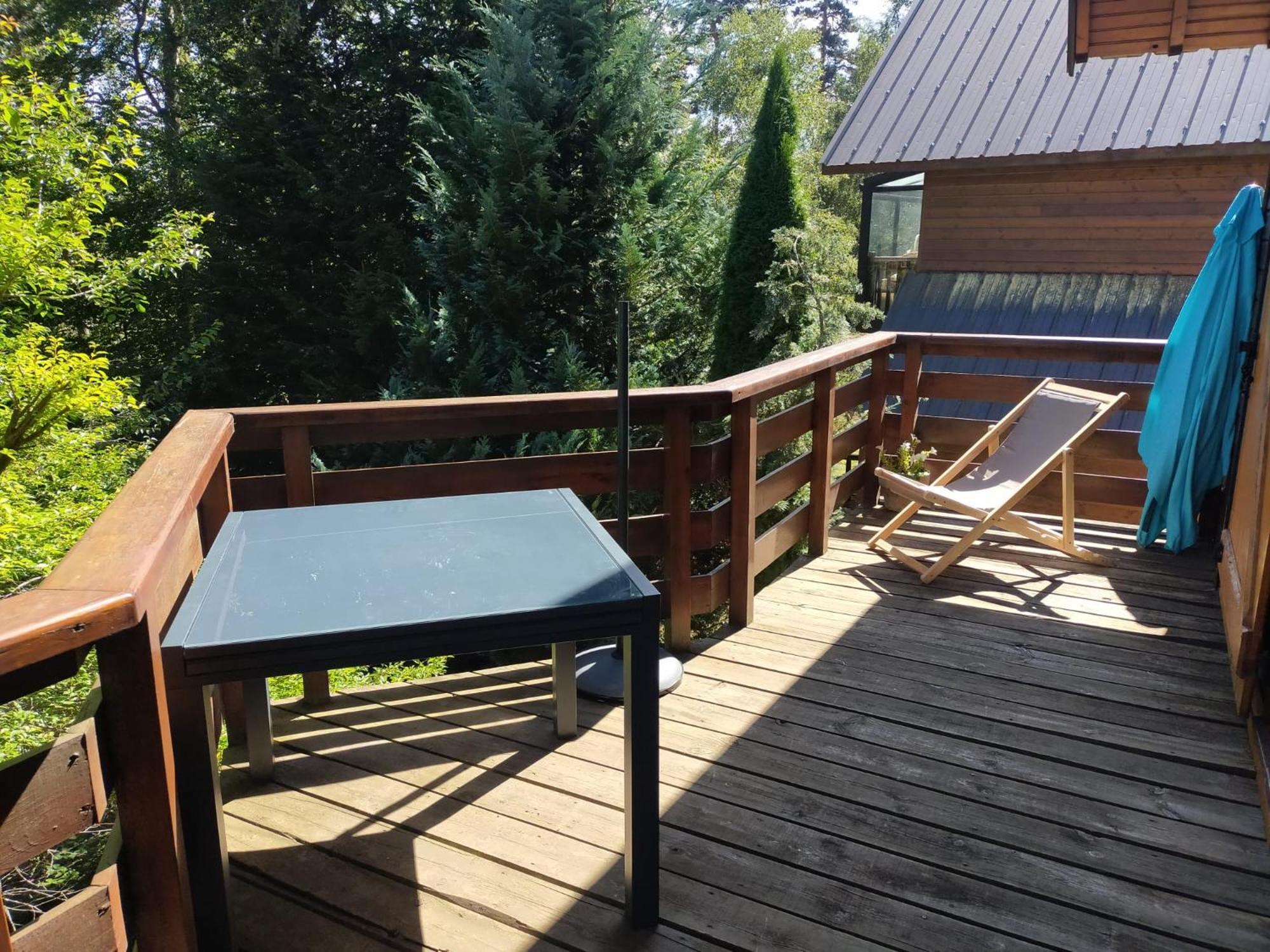 Gite Le Chalet Saintantheme / Praboure Exterior foto