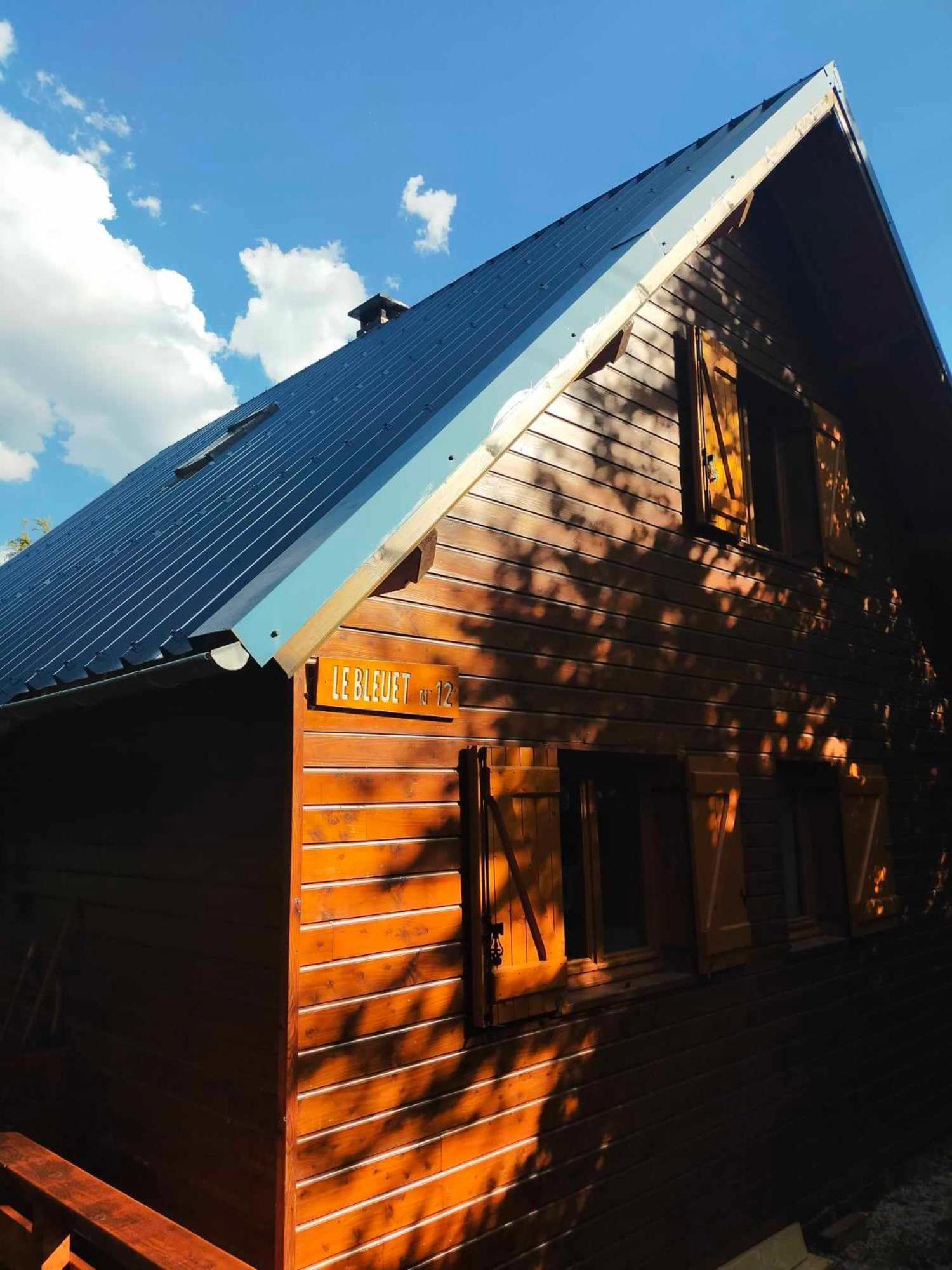 Gite Le Chalet Saintantheme / Praboure Exterior foto