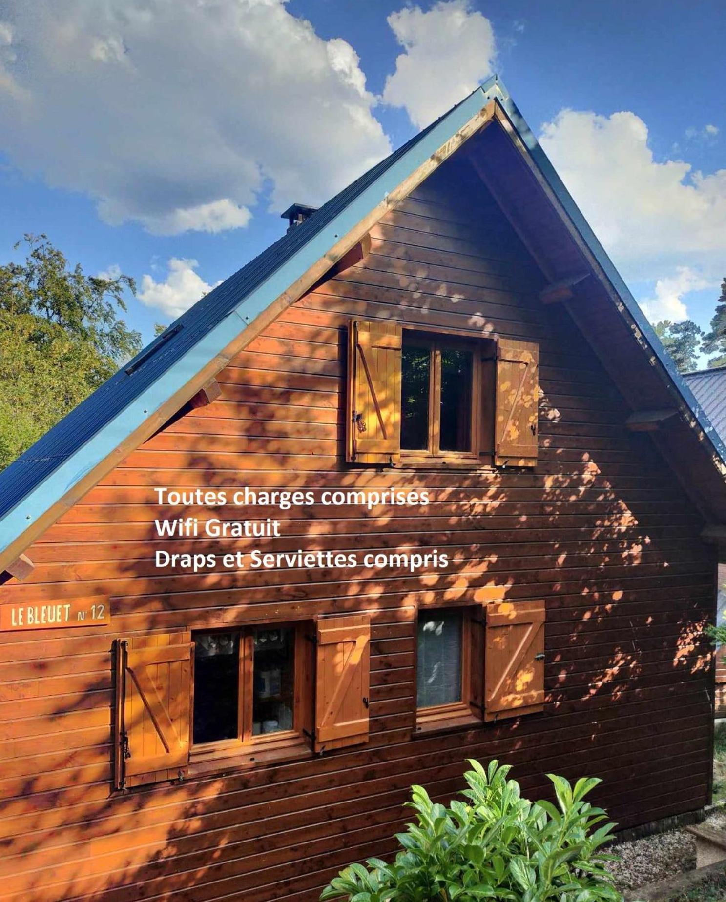Gite Le Chalet Saintantheme / Praboure Exterior foto